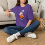 Watercolor basketball scene T-Shirt