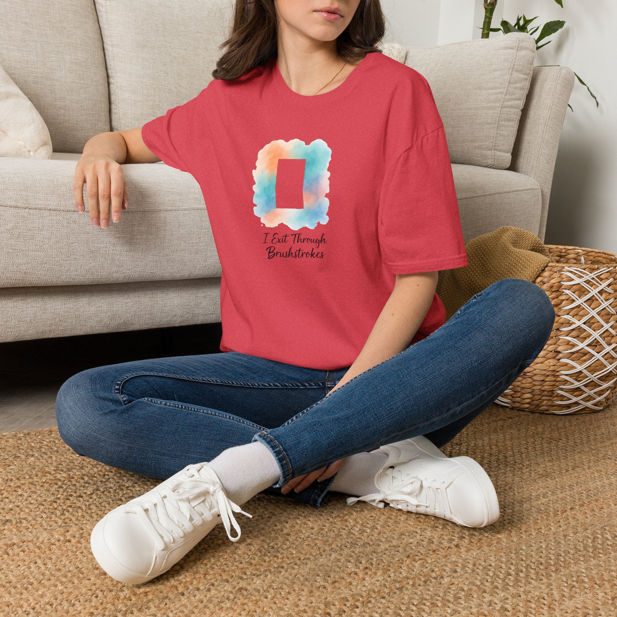 Watercolor Photo Frame T-Shirt