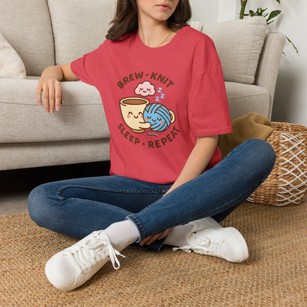 Brew Knit Sleep Repeat T-Shirt